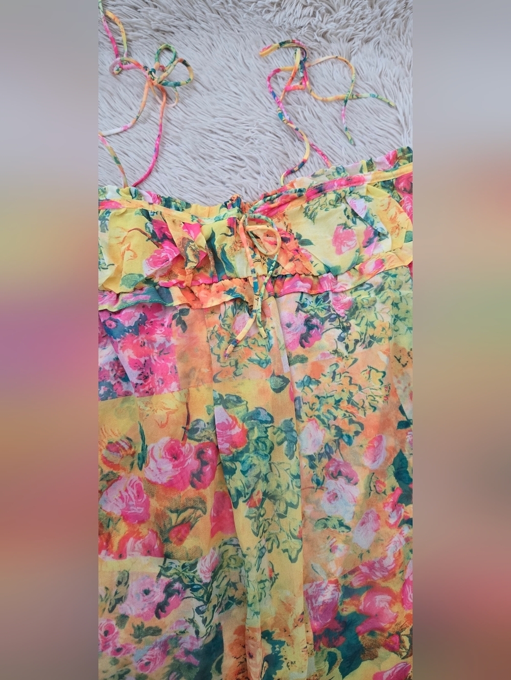 Cottagecore Babydoll Dress #1266 - Picture 5 of 16